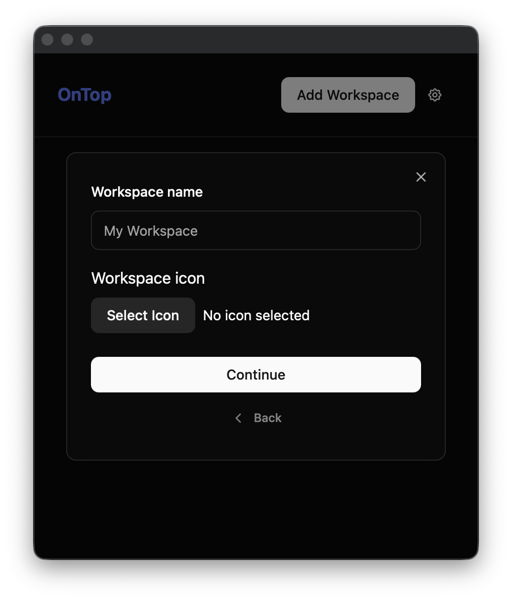 On-Top - Screenshot 2 showing product features and functionality