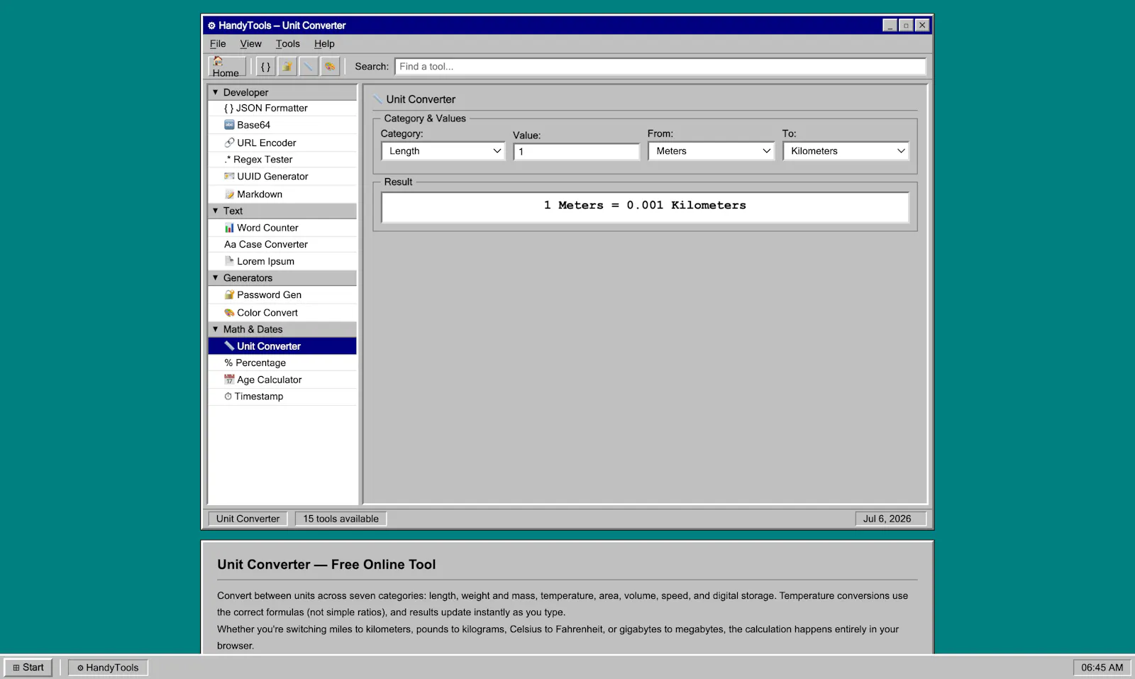 HandyTools screenshot 4