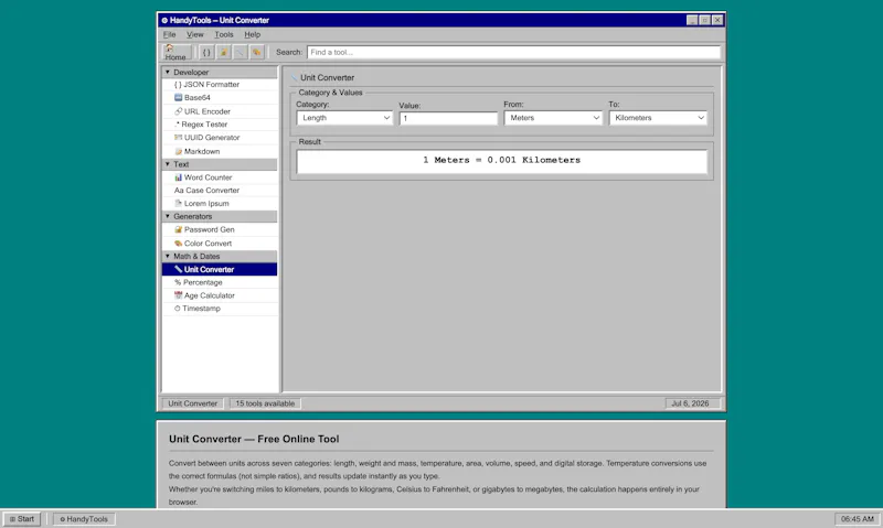 HandyTools screenshot 4