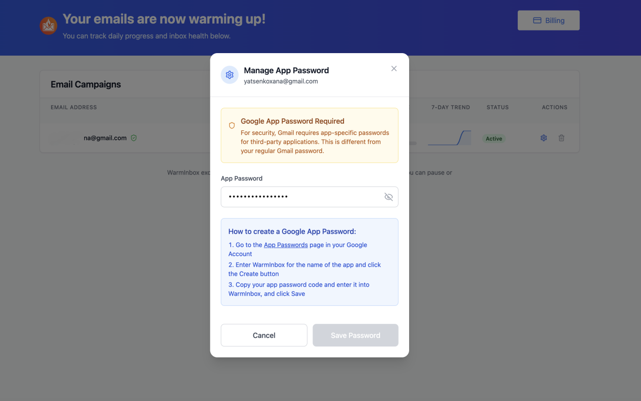 WarmInbox - Screenshot 4 preview