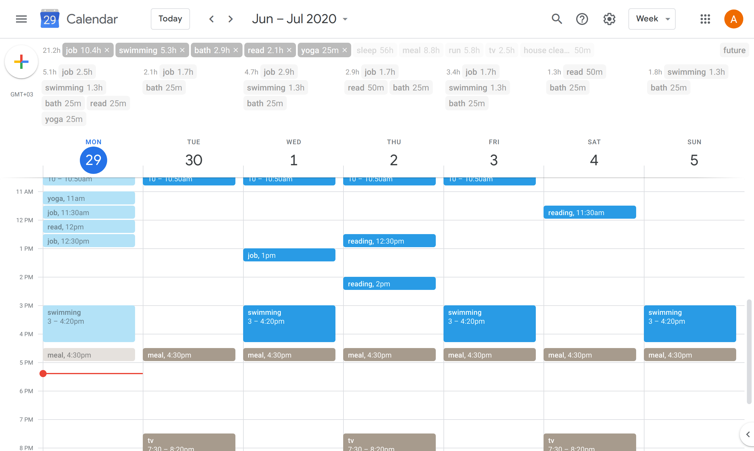 Calendar Summary gallery image