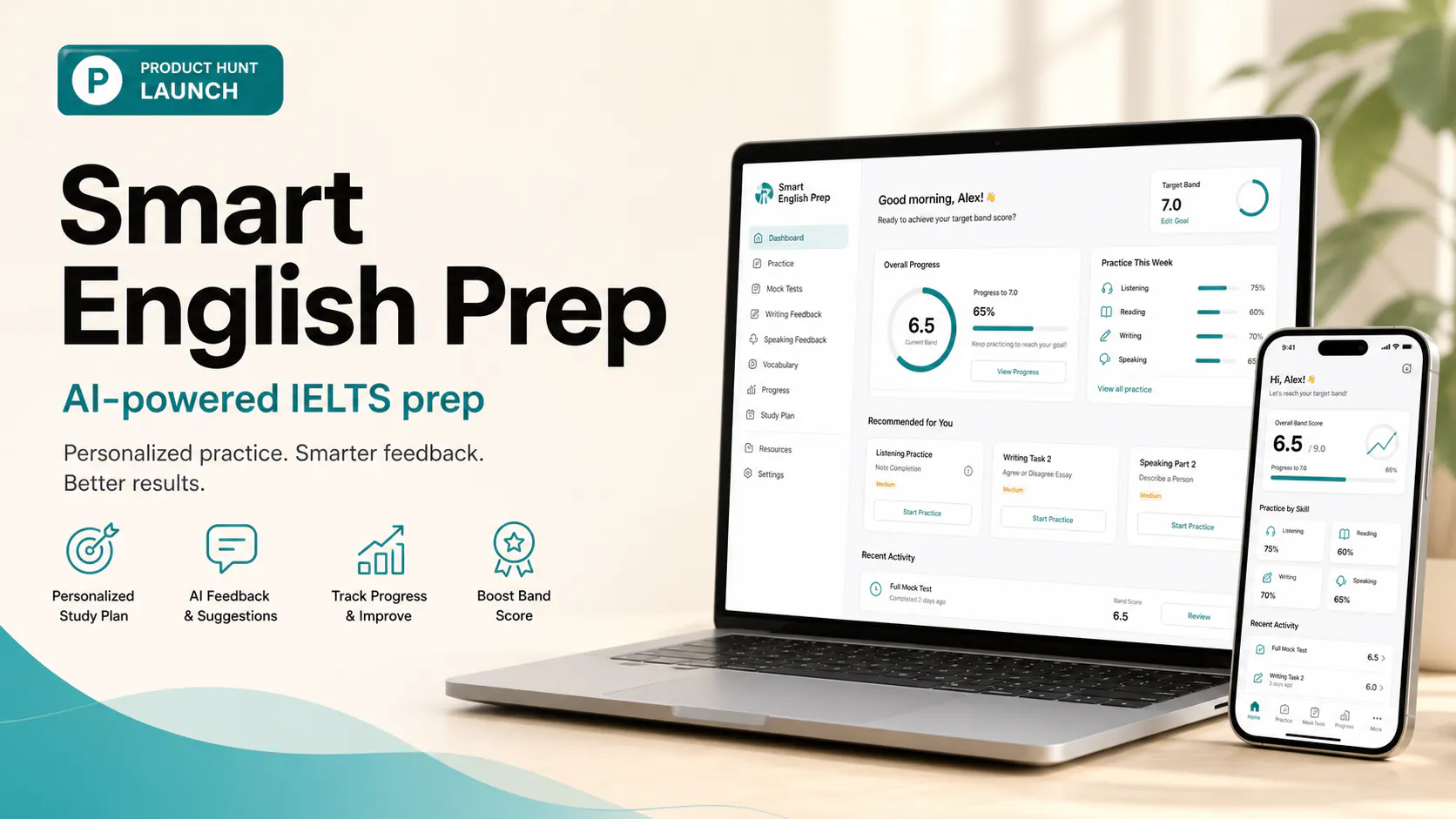 Smart English Prep for IELTS 截图 1