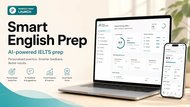 Smart English Prep for IELTS screenshot 1