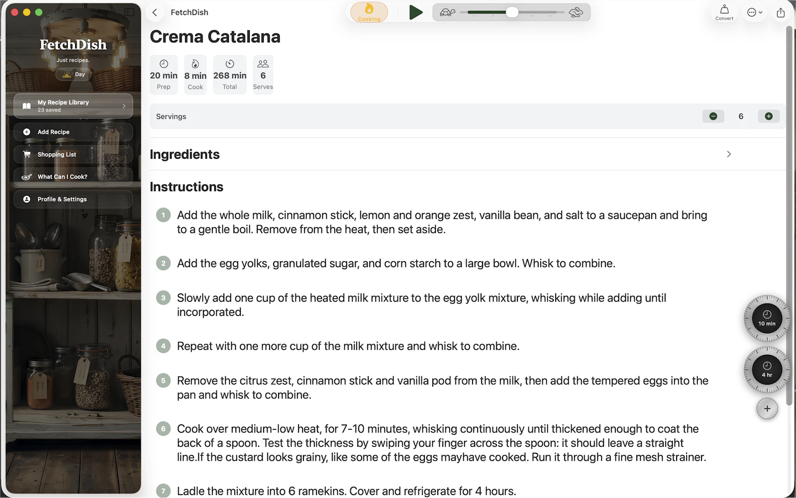 FetchDish: No life stories. Just recipes screenshot 5