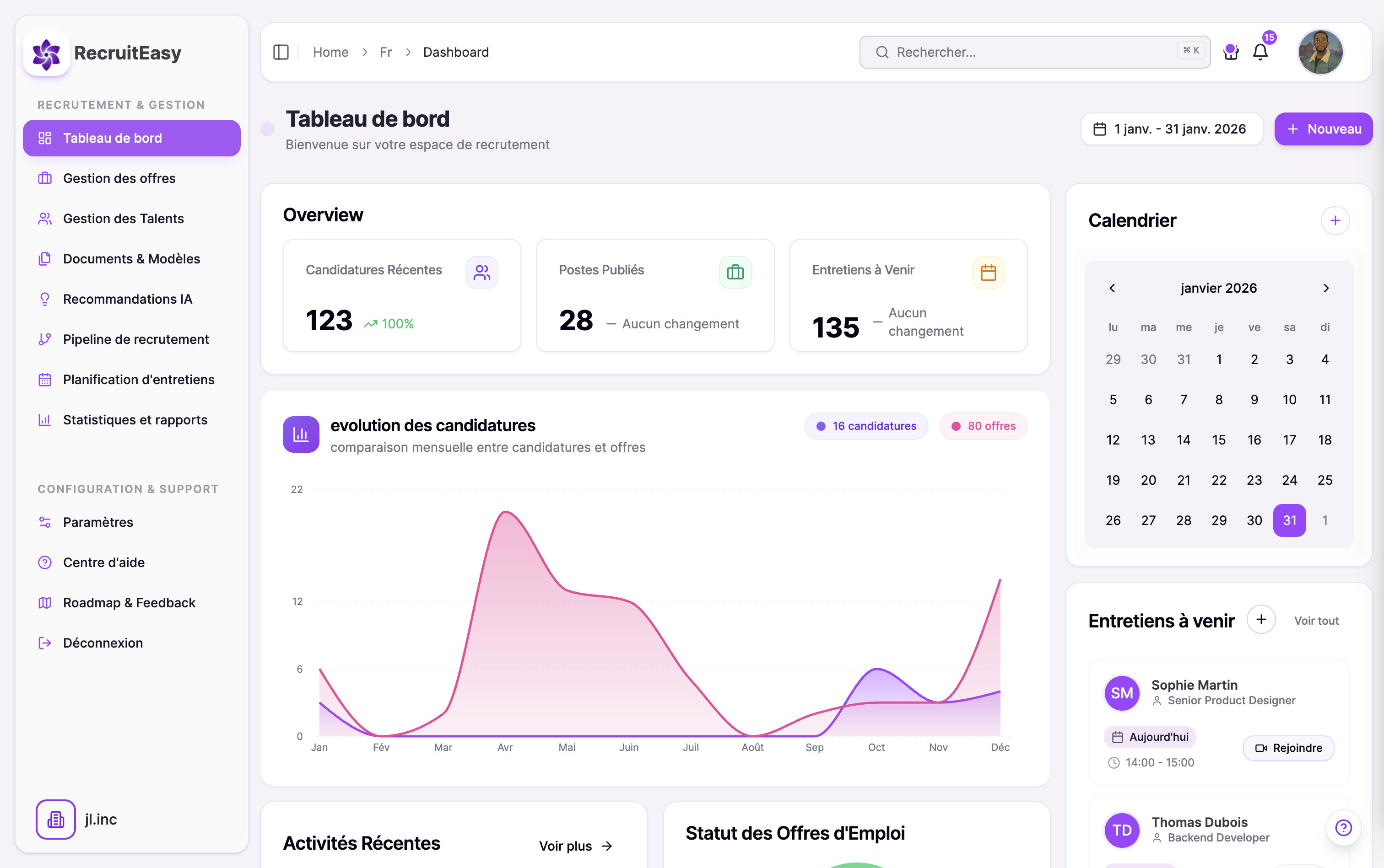 RecruitEasy gallery image