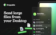 Droppable - Messenger for large files