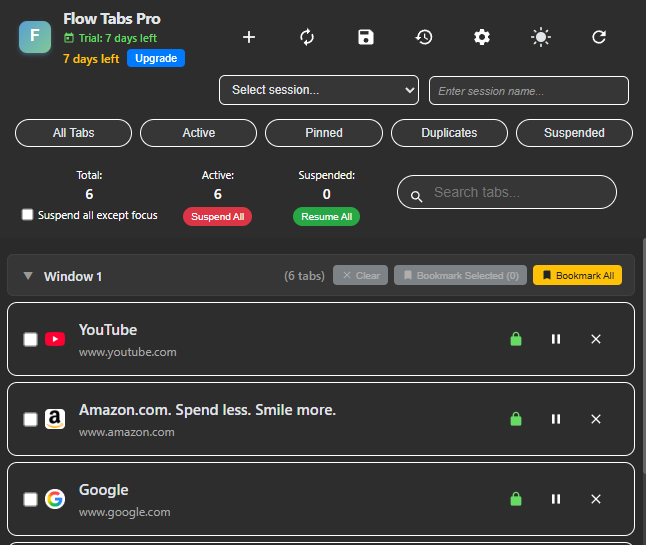 Flow Tabs Pro gallery image