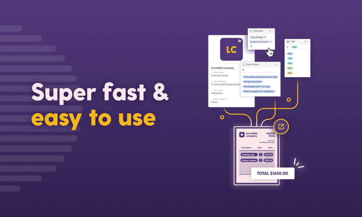 Airtable Invoice Maker gallery image