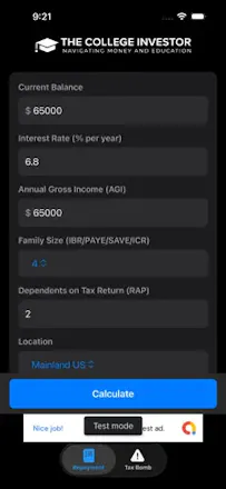 Student Loan Calculator by TCI gallery image