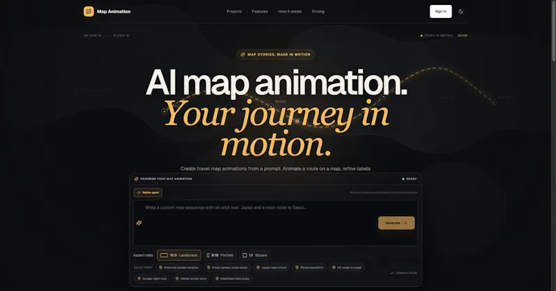 Map Animation screenshot 1
