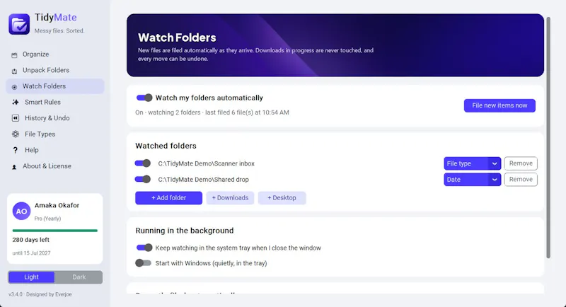 TidyMate screenshot 4