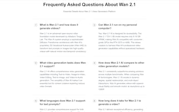 Wan 2.1 gallery image