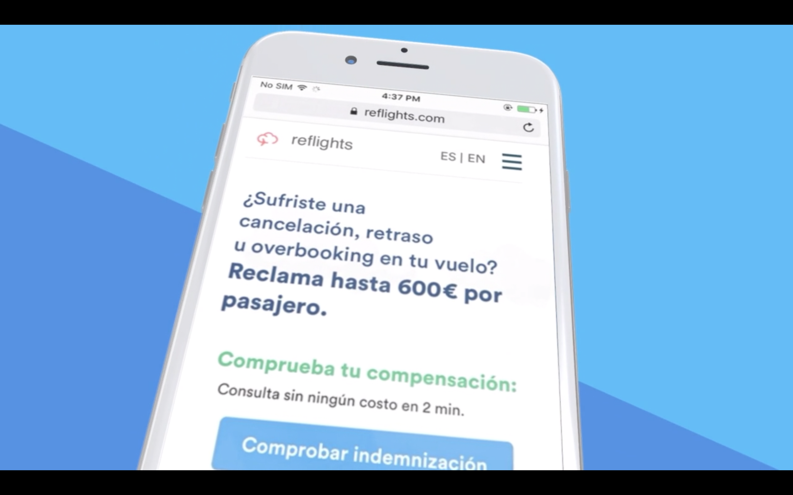 reflights: Flight Compensation Claim gallery image