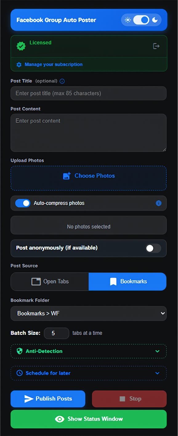  Simple Facebook Group Auto Poster media 3