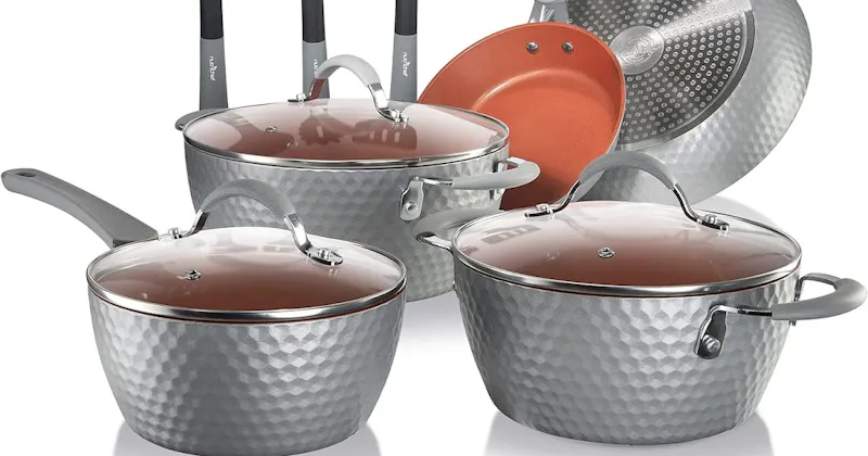 NutriChef 11-Piece Cookware screenshot 1
