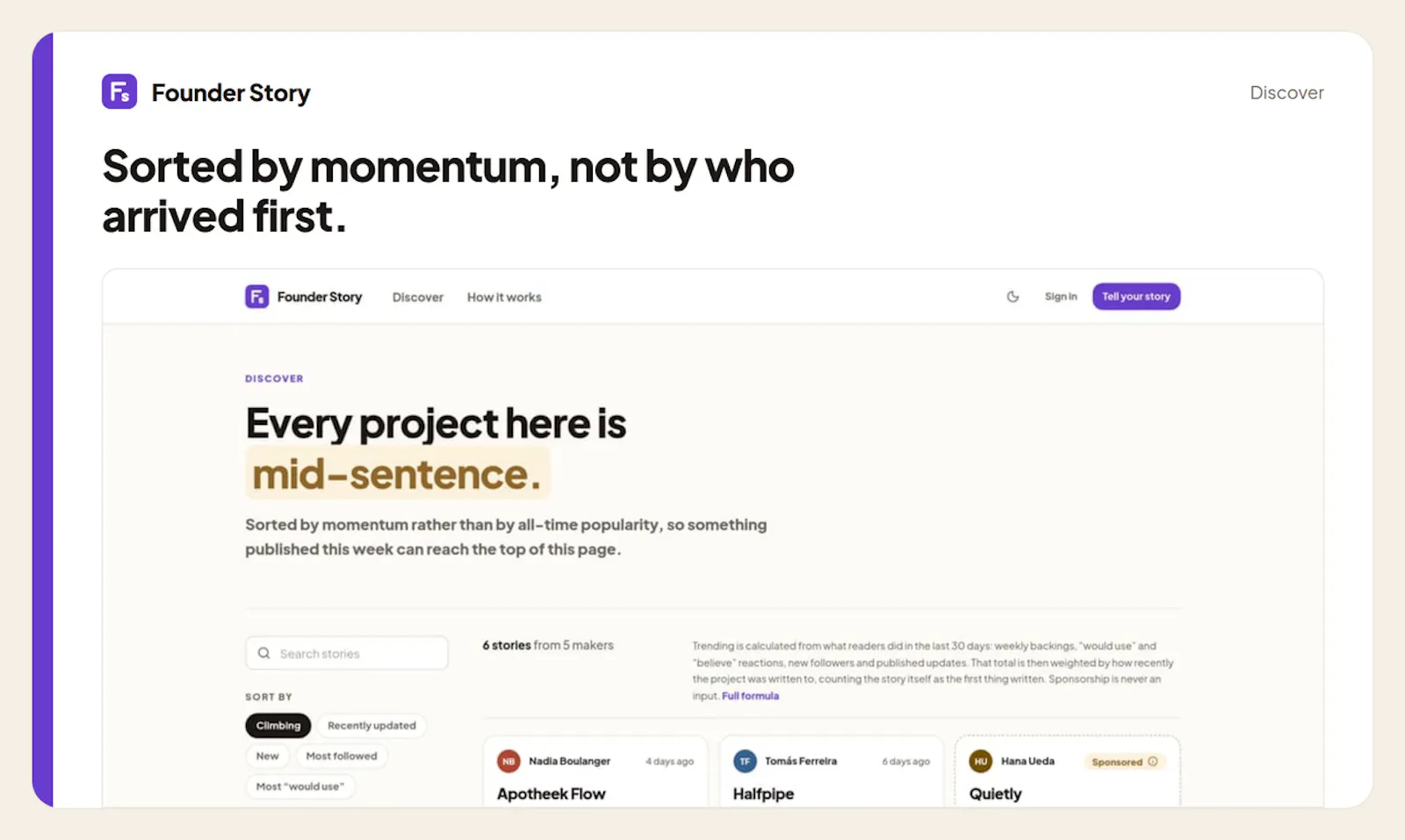 Founder Story screenshot 5