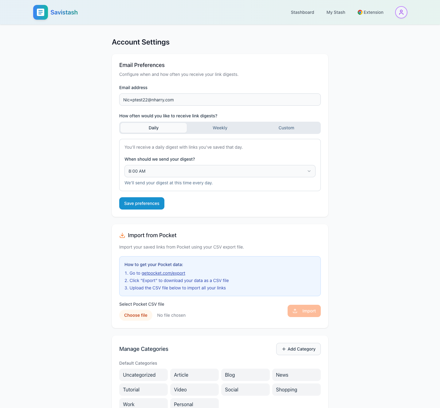 Savistash media 5