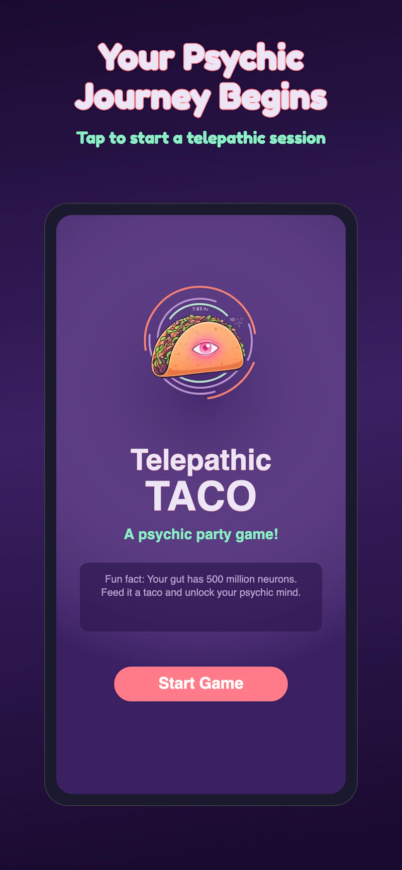 Telepathic Taco screenshot 1