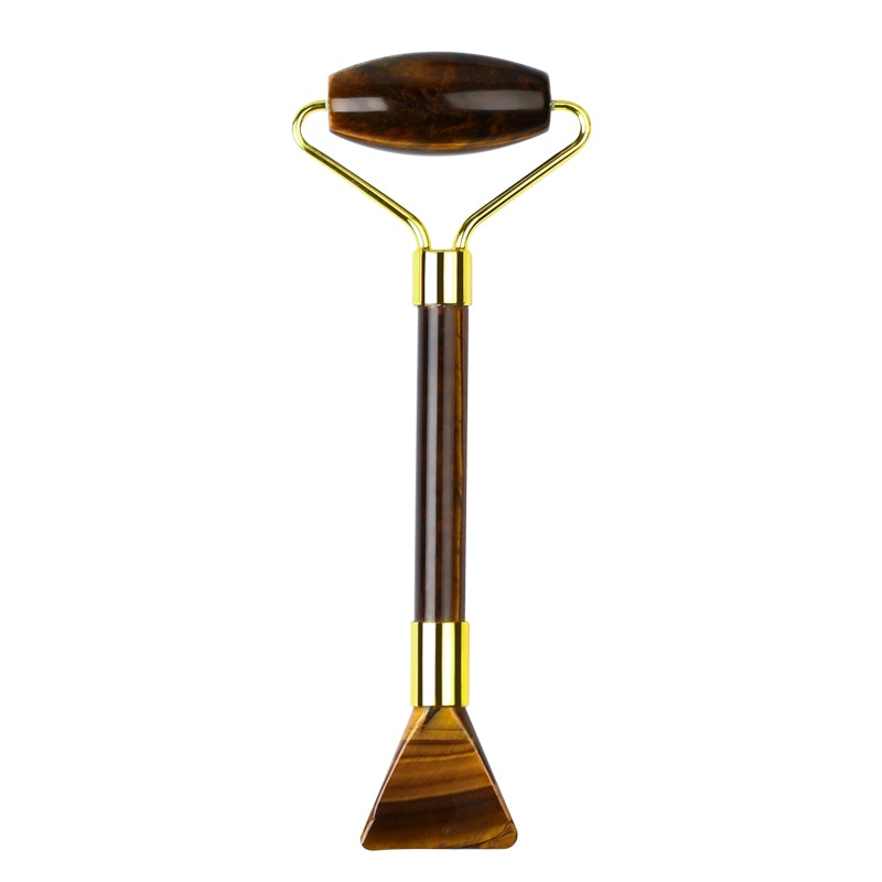 Jade Crystal Face Massage Roller gallery image