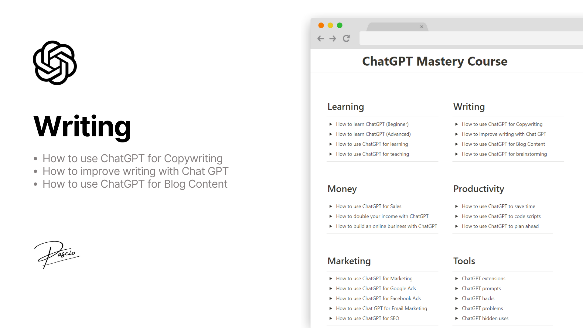 ChatGPT Mastery Course media 3