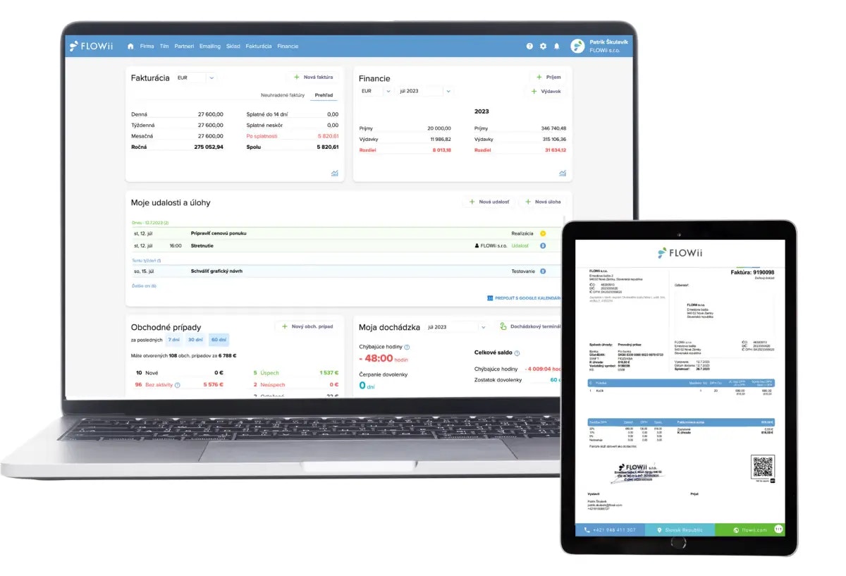 FLOWii - Screenshot 2 showing product features and functionality
