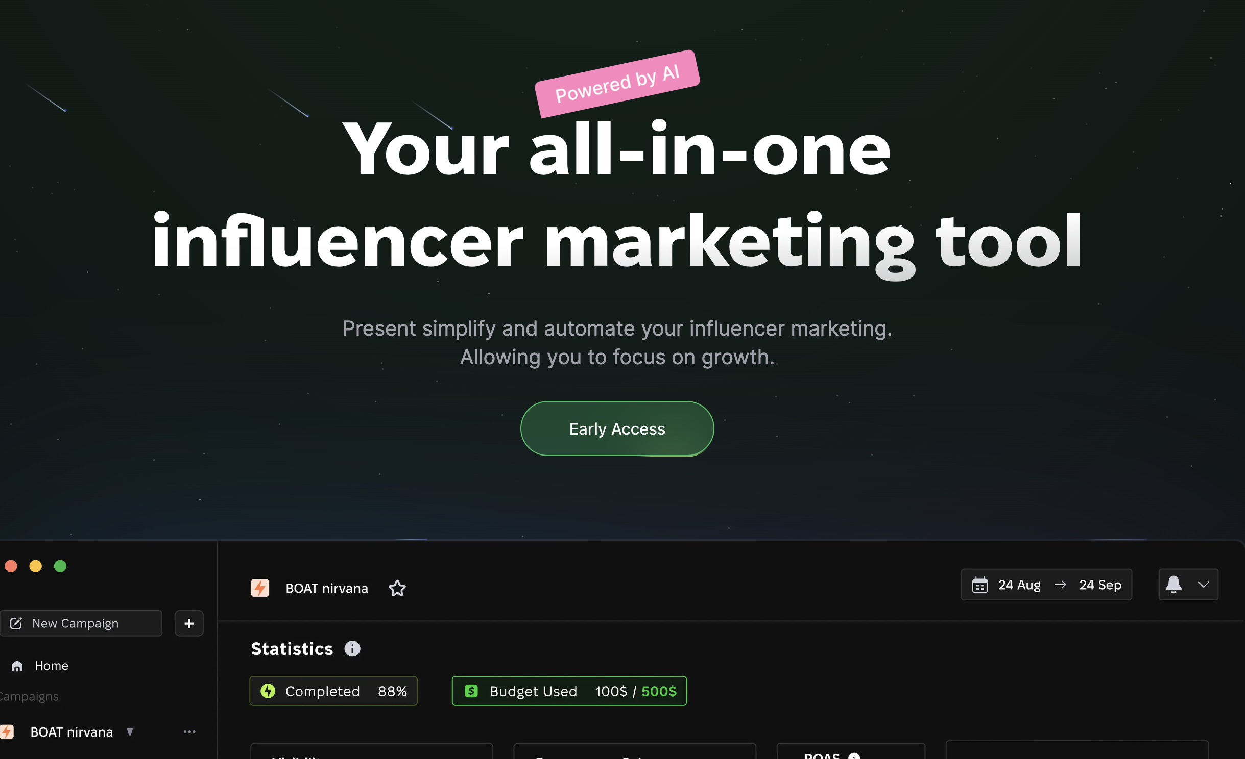 startuptile Present App-Your all-in-one influencer marketing tool