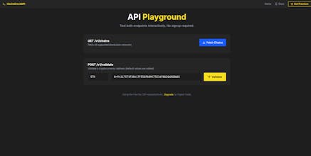 ChainCheck API gallery image