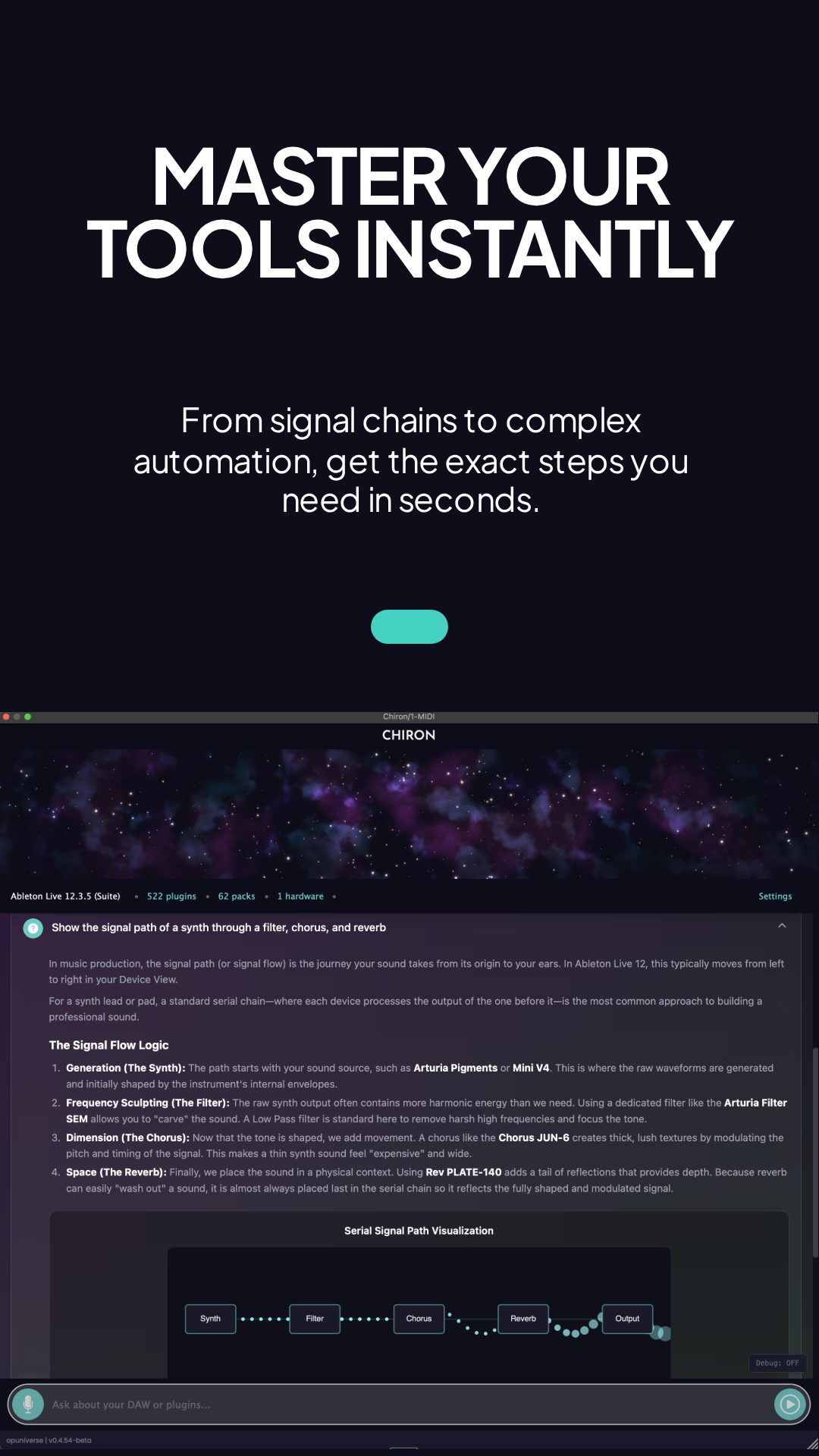 Chiron - Screenshot 4 showing product features and functionality