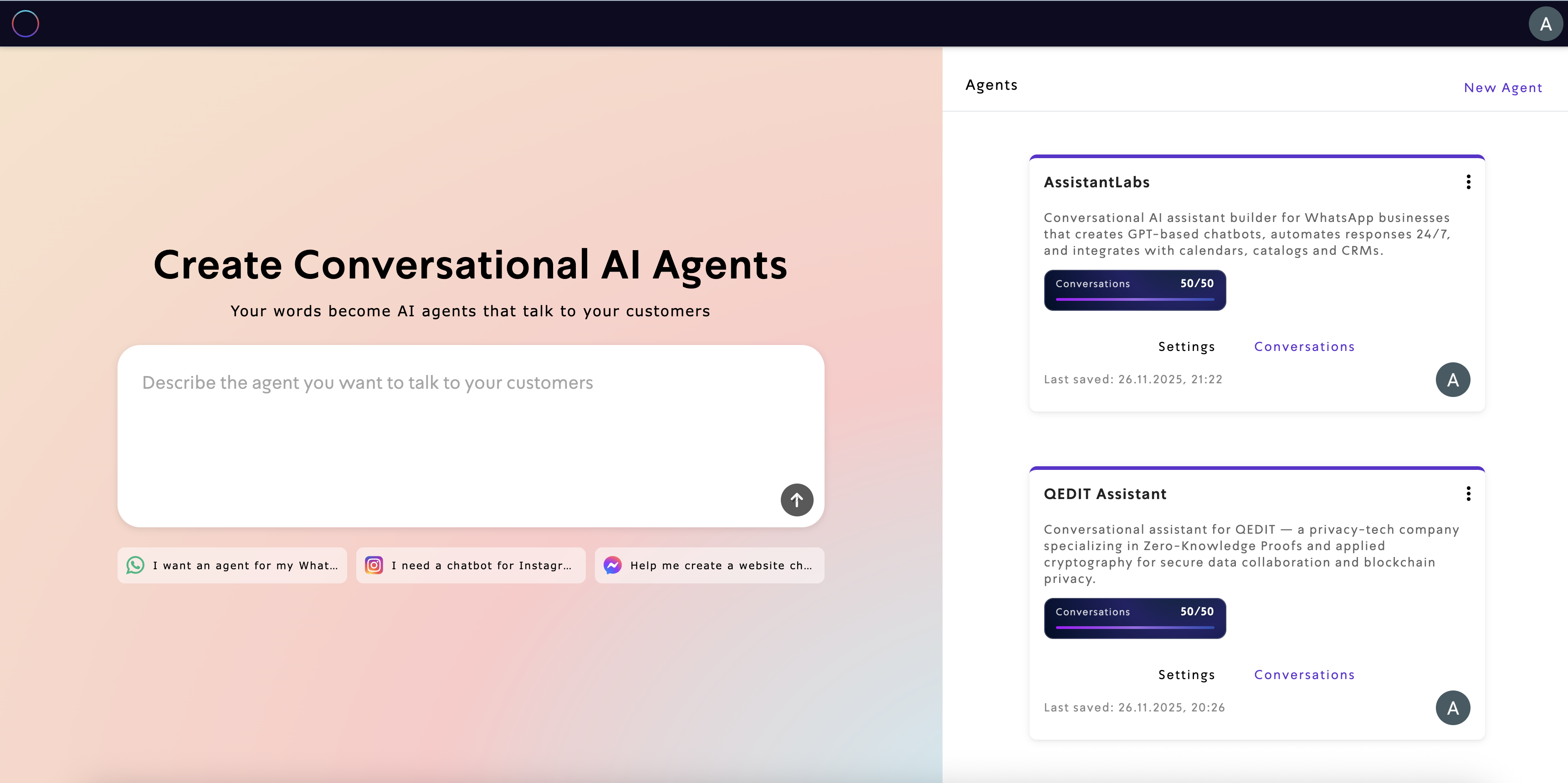 AssistantLabs - Screenshot 4 showing product features and functionality