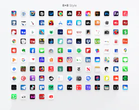 Pixel iOS App Icons gallery image