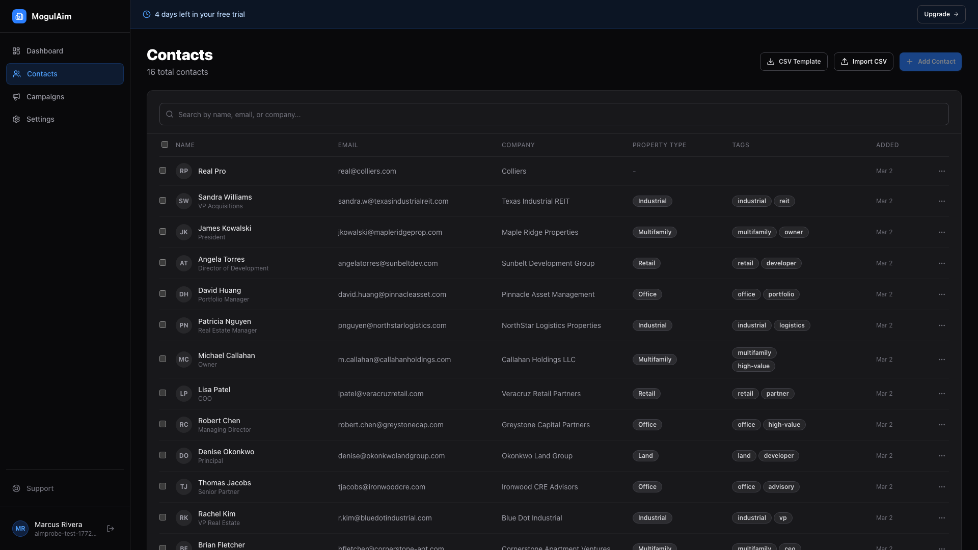 MogulAim - Screenshot 3 showing product features and functionality