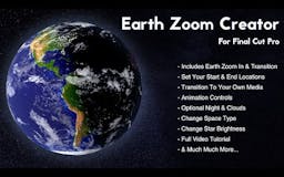 Earth Creator for Final Cut Pro media 1