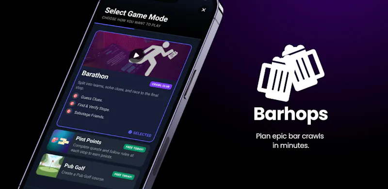 Barhops screenshot 1