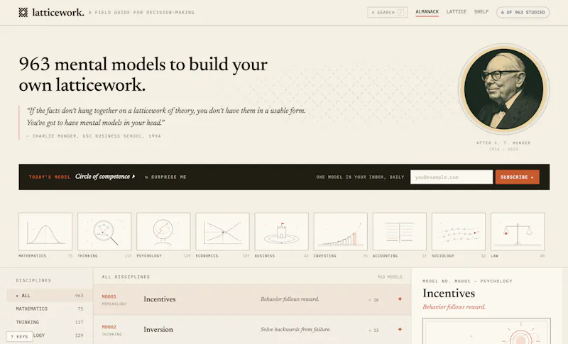 Latticework.page screenshot 1