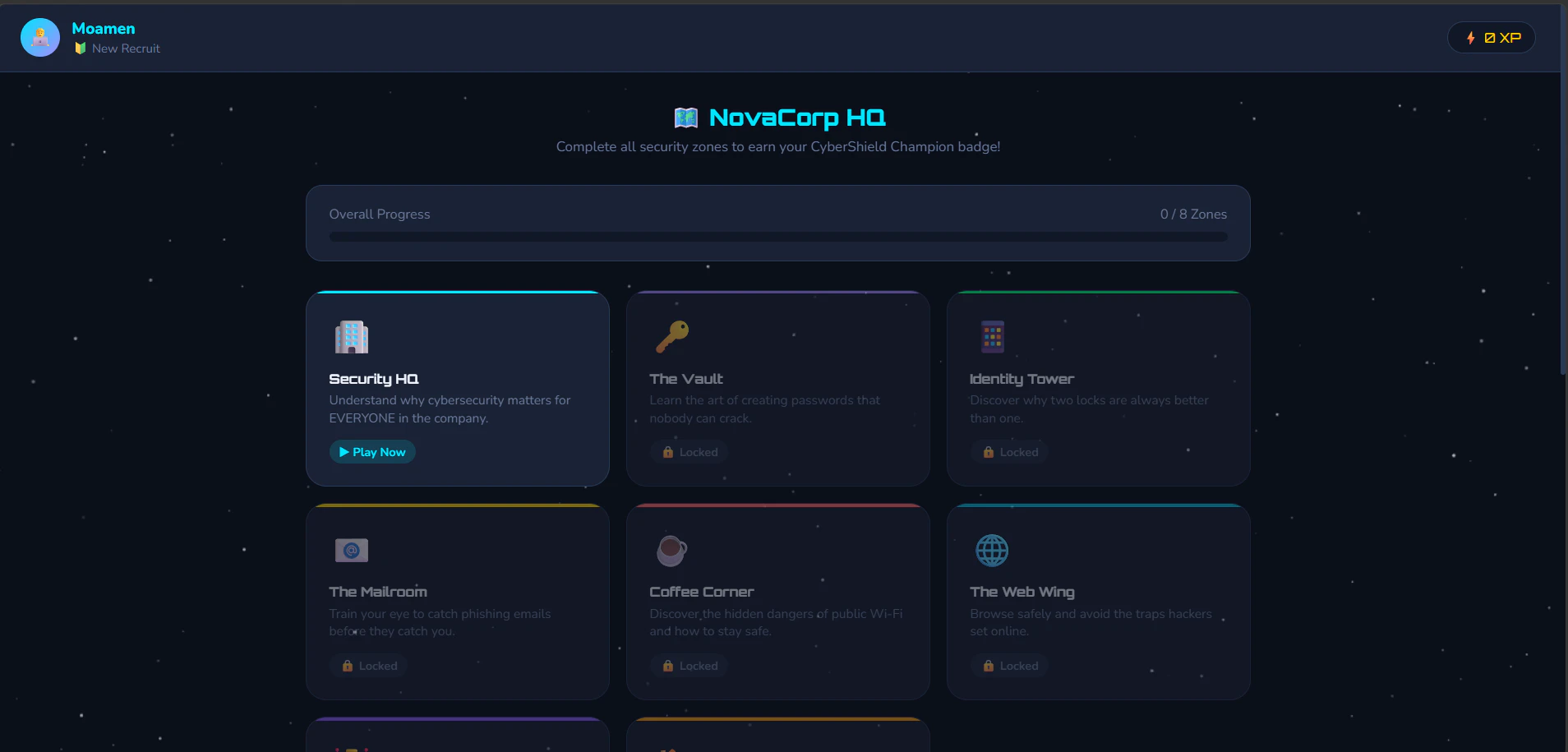 CyberShield Academy 🛡️ screenshot 2