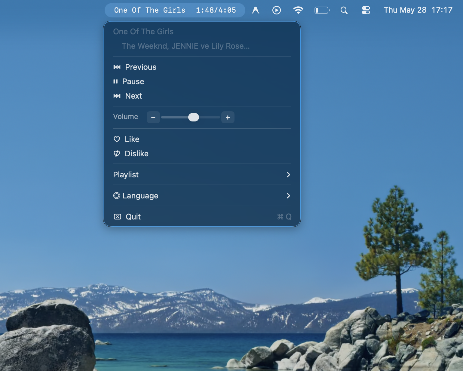 YTMusic MenuBar gallery image
