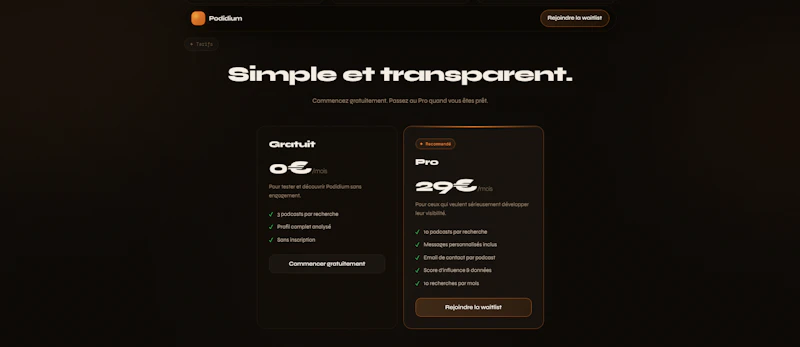 Podidium screenshot 5