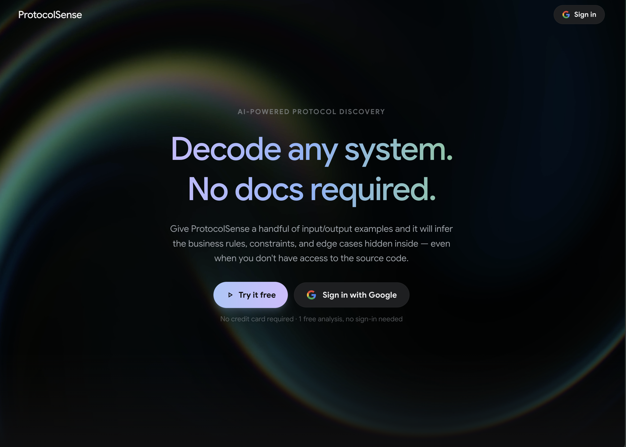 ProtocolSense gallery image