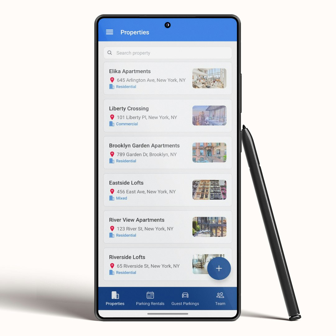 ParkEase - Main product screenshot demonstrating key features and user interface