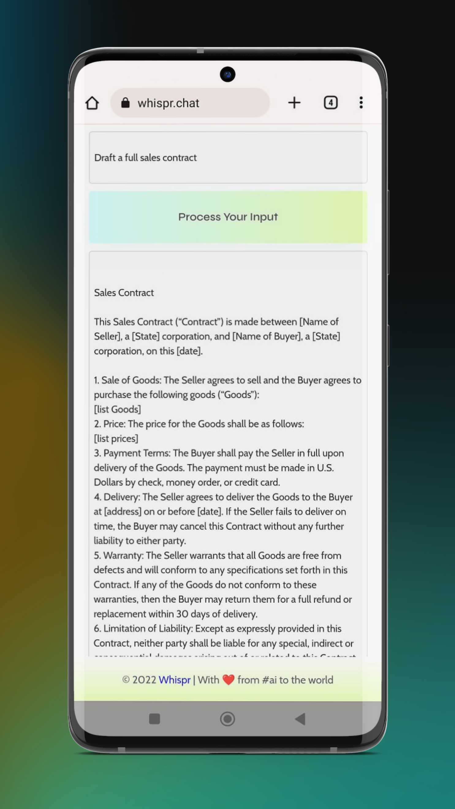 Whispr gallery image