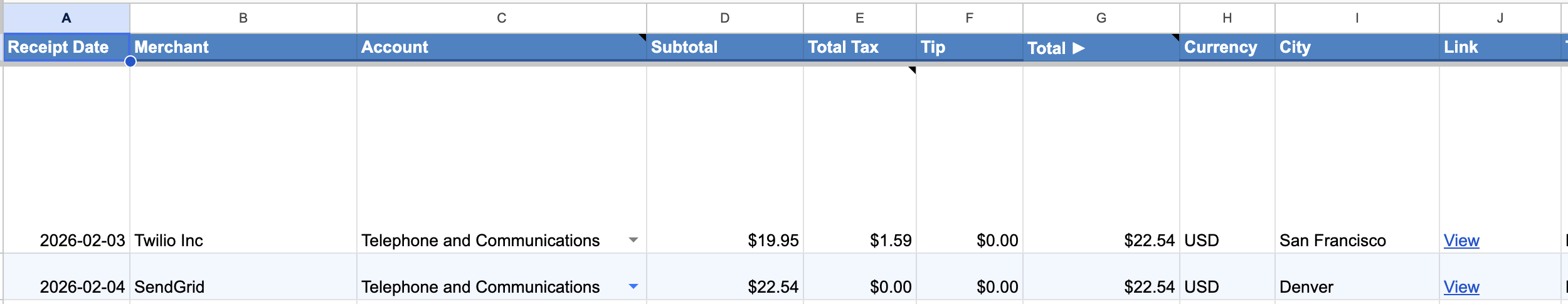 ExpenseBot - Screenshot 5 showing product features and functionality