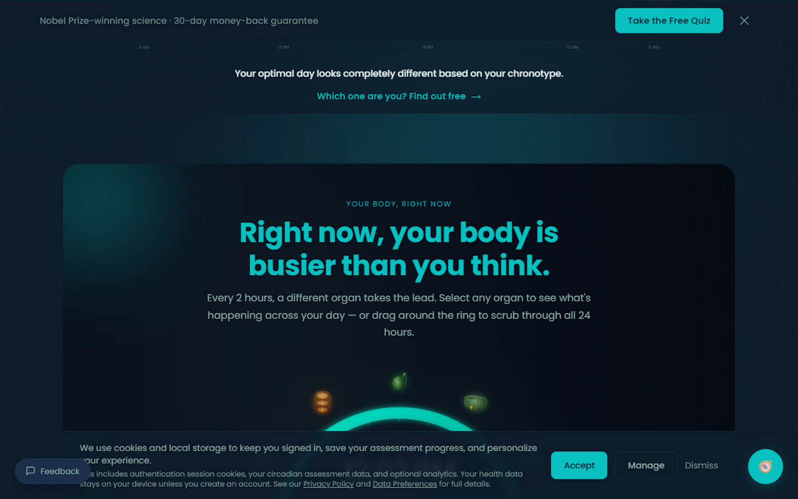 TheBodyClock  screenshot 7