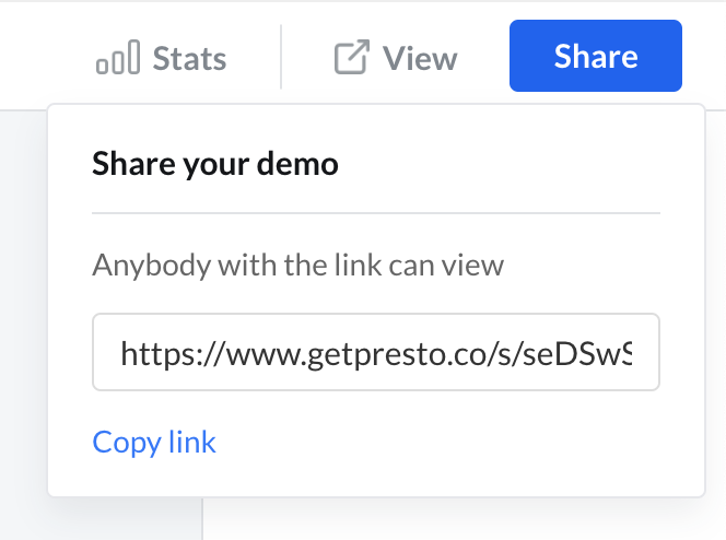 Presto gallery image