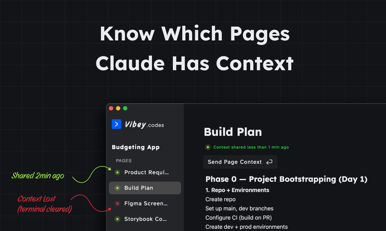 Vibey – Ship faster with Claude Code gallery image