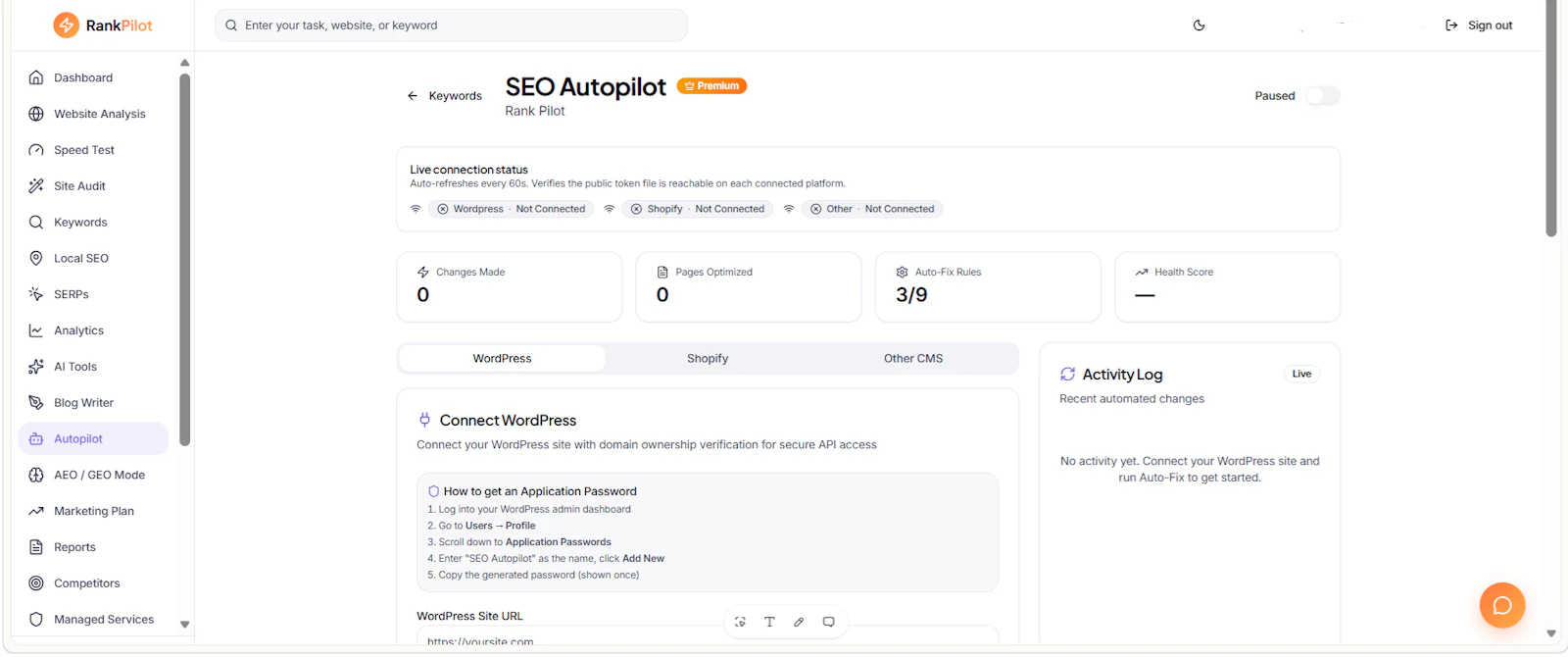 RankPilot AI SEO screenshot 3
