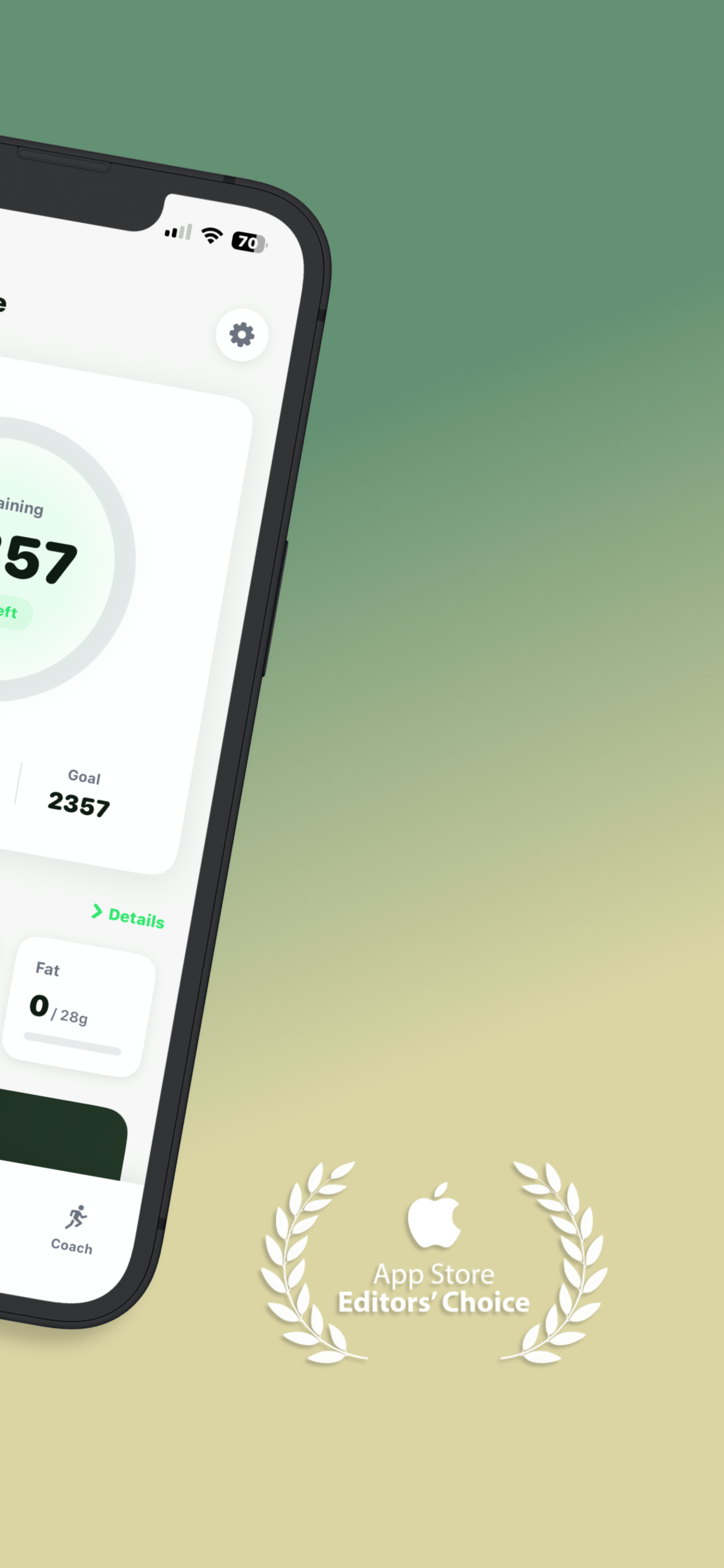 Food AI: Calorie Tracker - Screenshot 2 showing product features and functionality