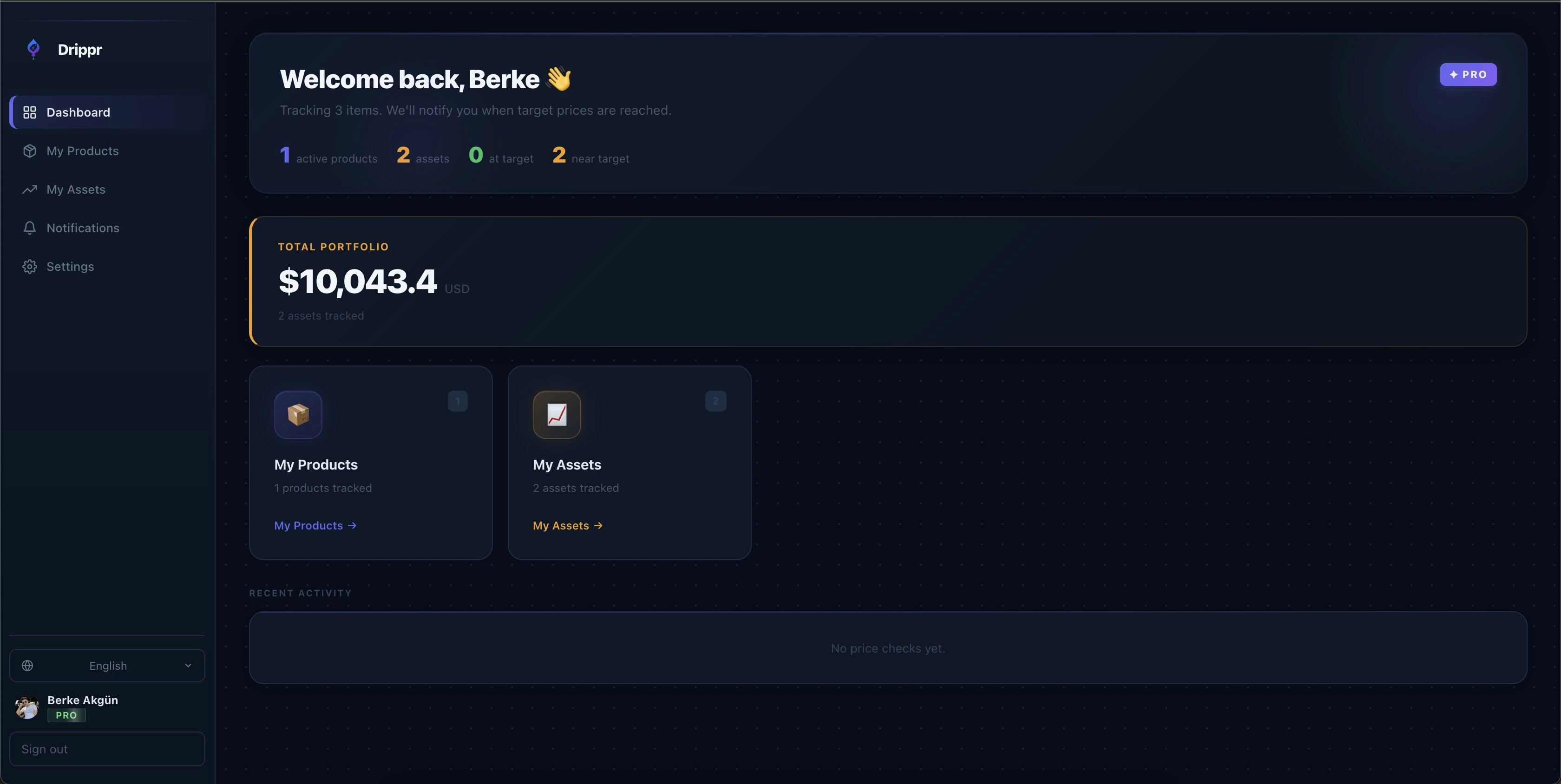 Drippr — Price Tracker for Any Website gallery image