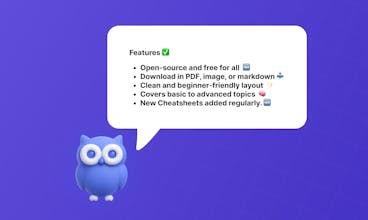 The Only Cheatsheets gallery image