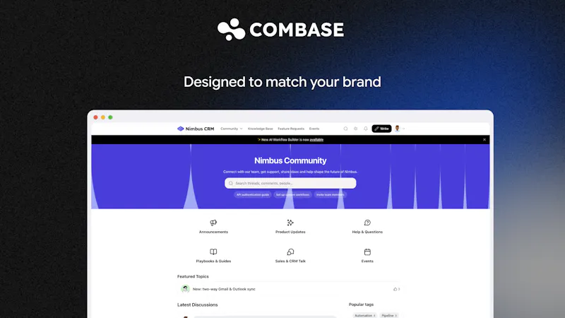 ComBase screenshot 2