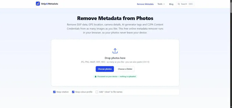 StripAIMetadata screenshot 2